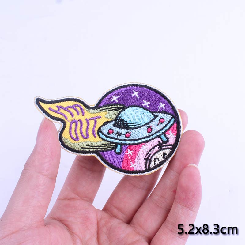 UFO Alien Patches