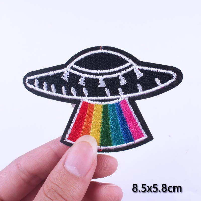 UFO Alien Patches