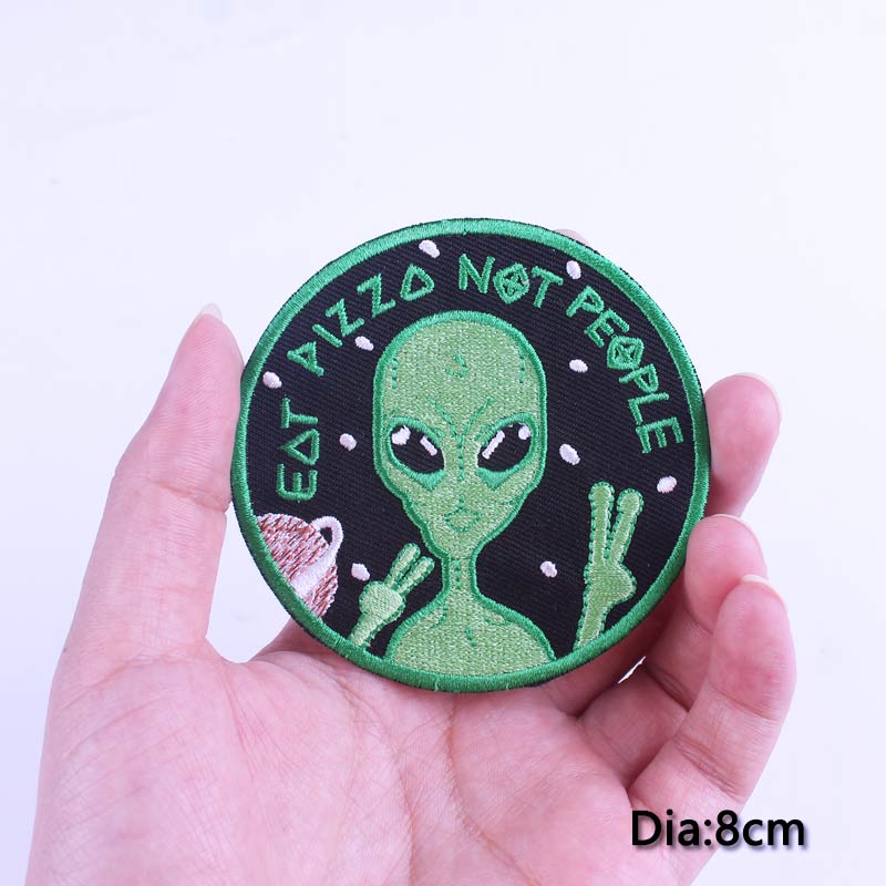 UFO Alien Patches