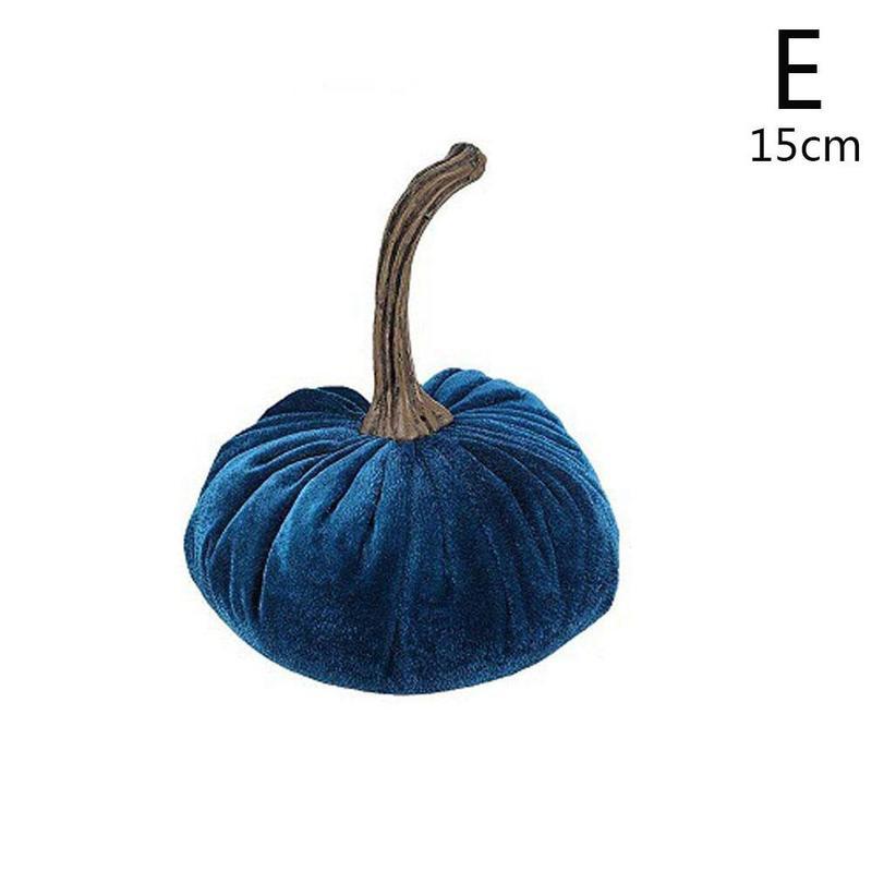 Velvet Pumpkin Decoration