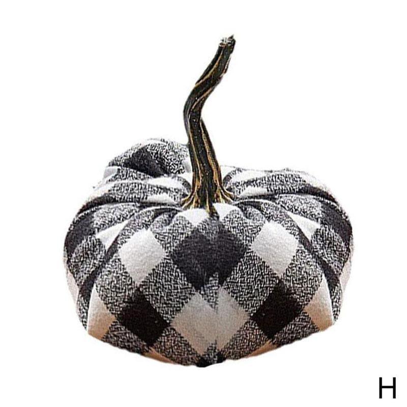 Velvet Pumpkin Decoration