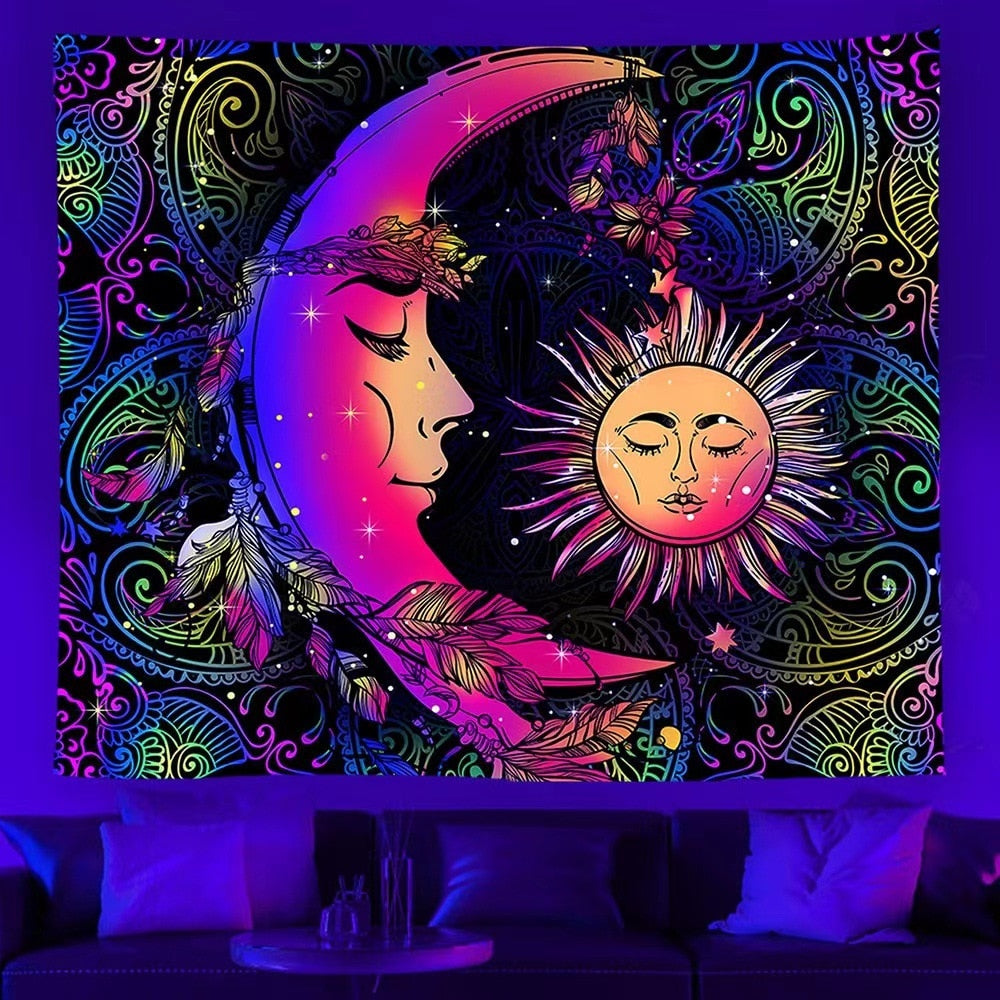 Blacklight Tapestry