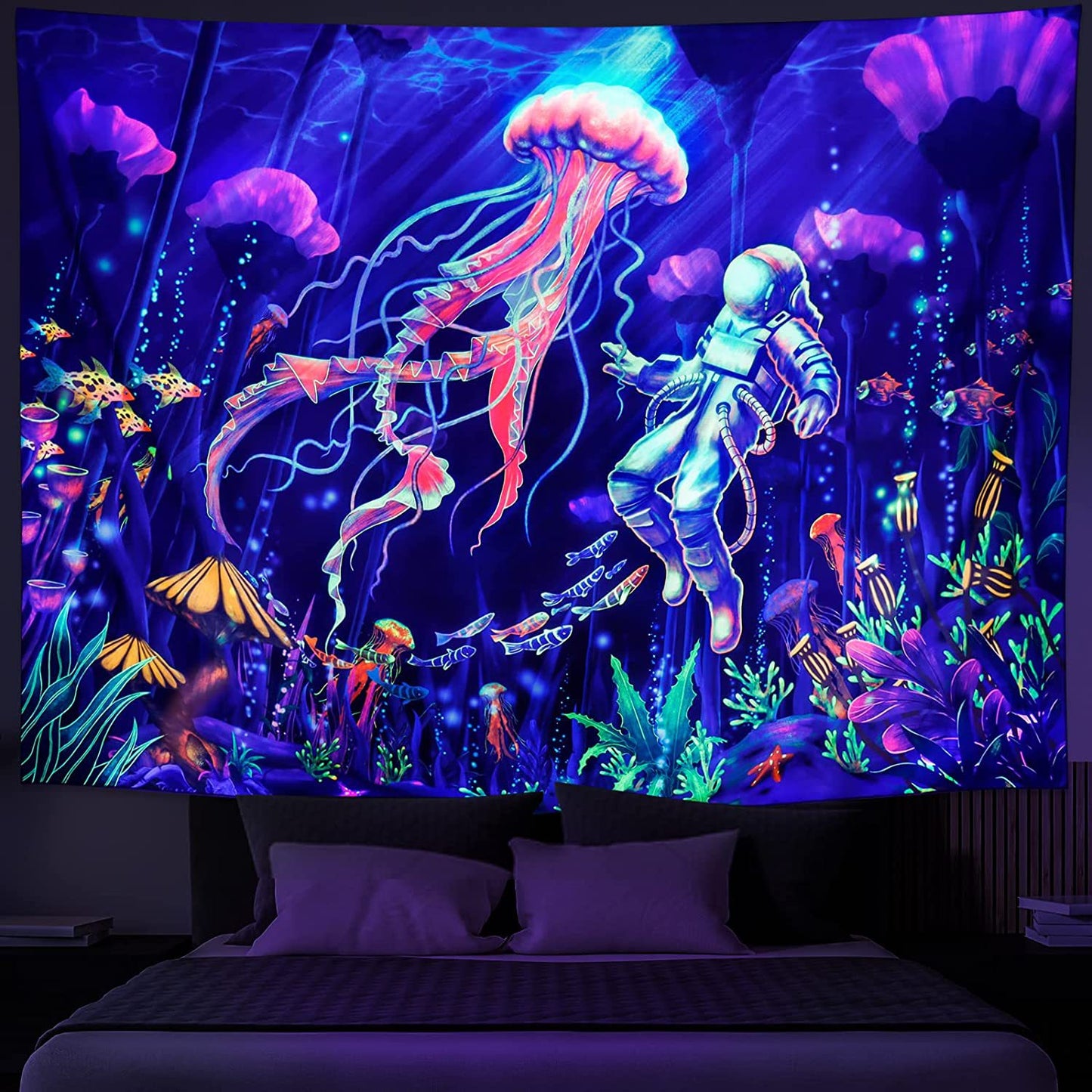 Blacklight Tapestry