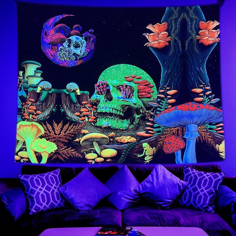 Blacklight Tapestry