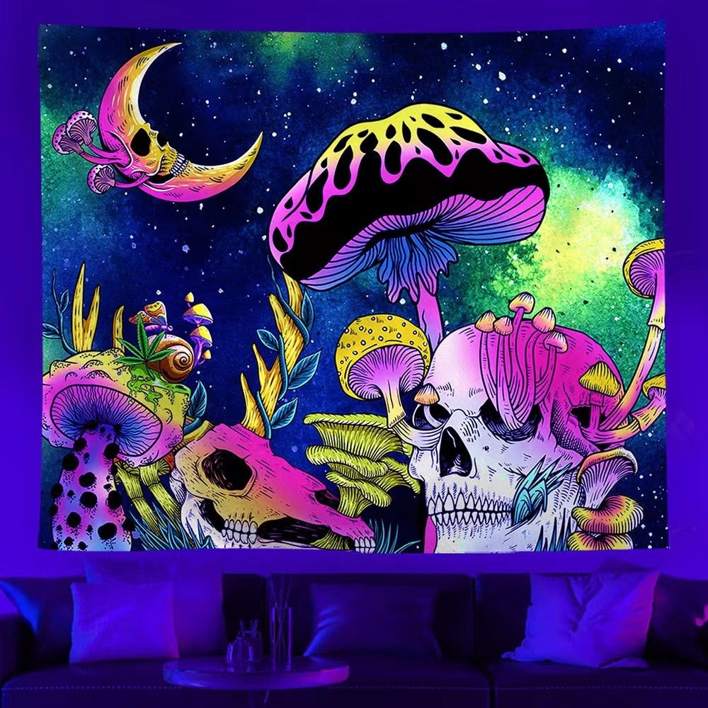 Blacklight Tapestry