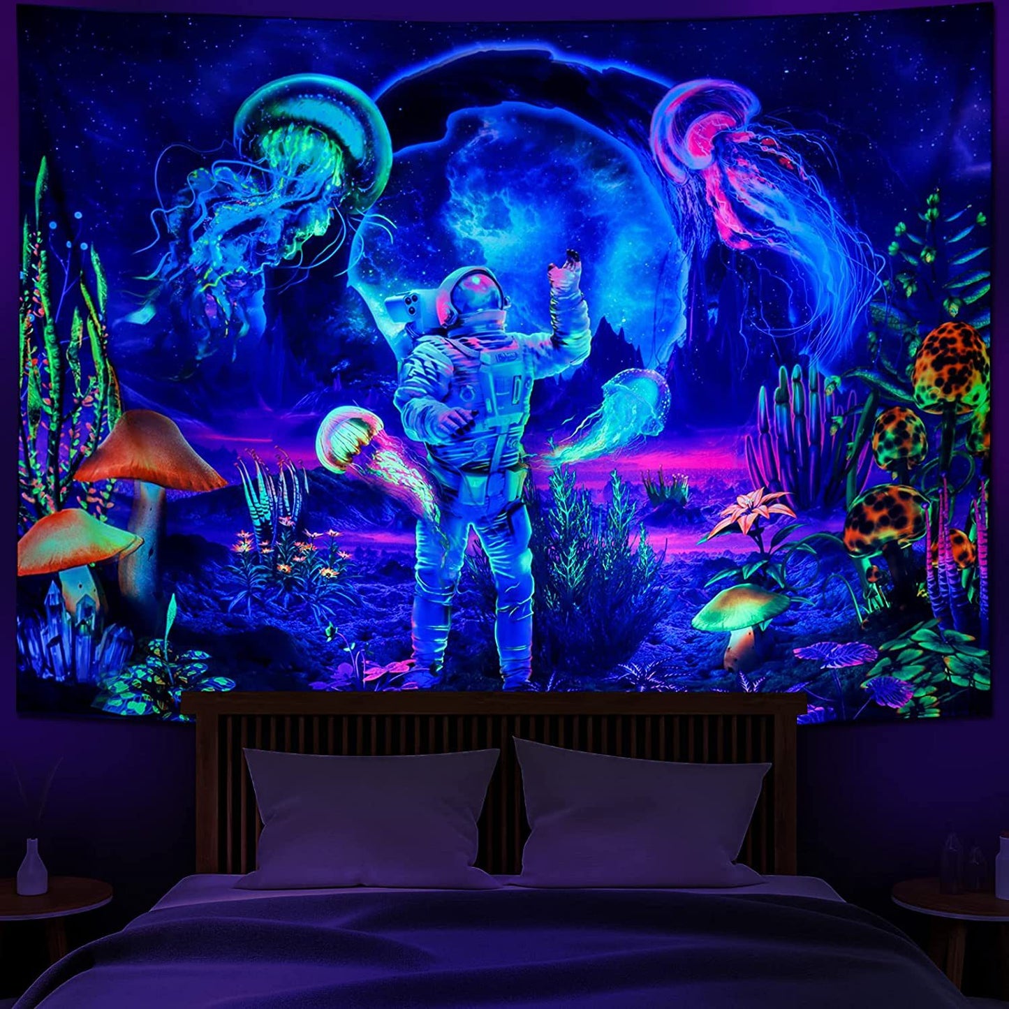 Blacklight Tapestry