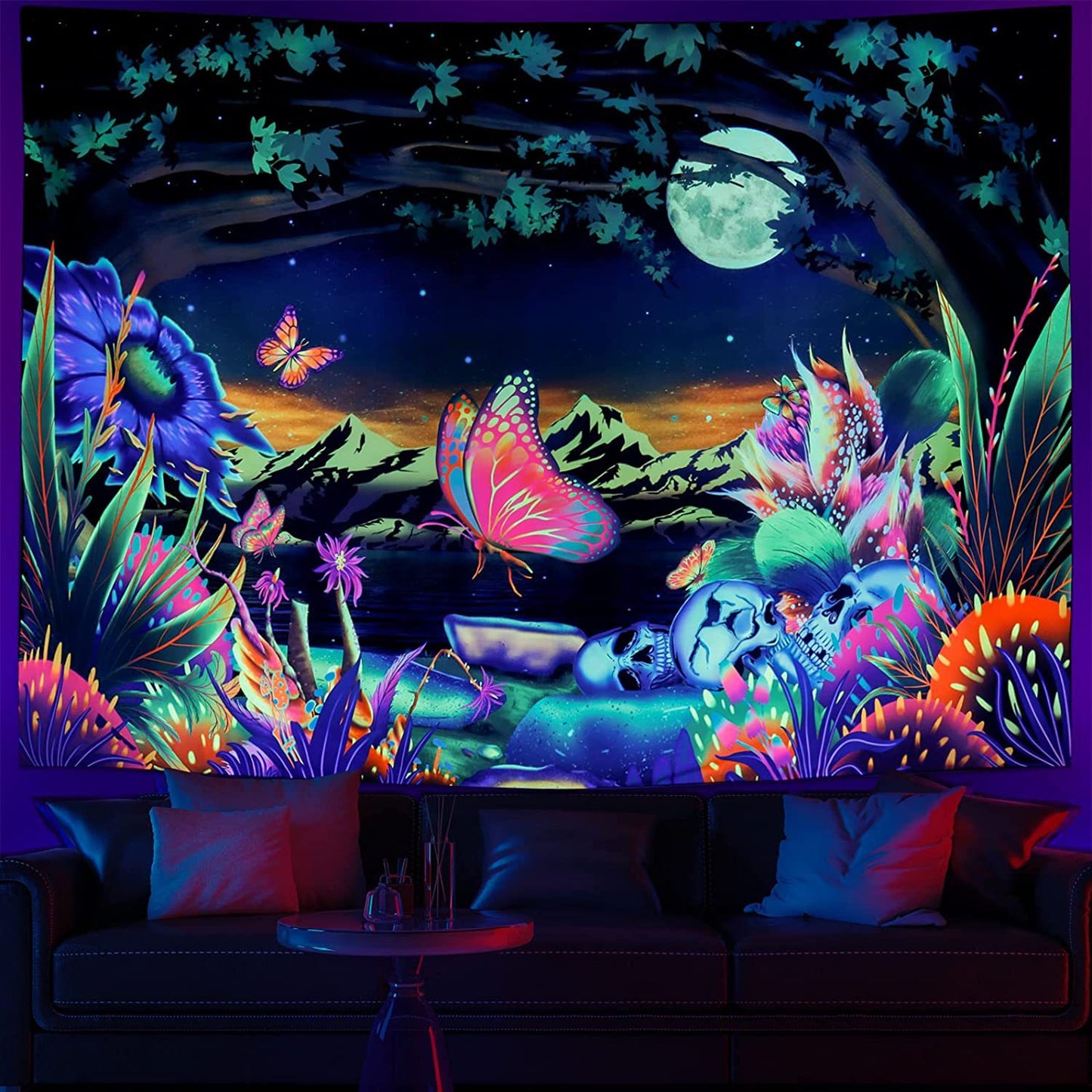 Blacklight Tapestry