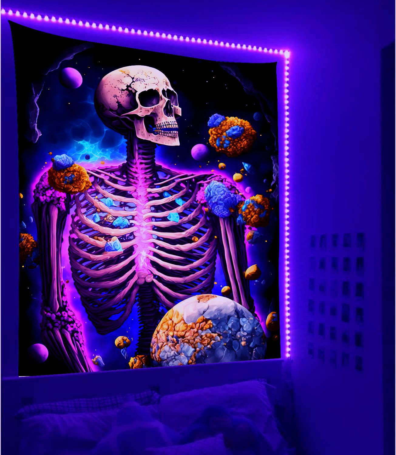 Blacklight Tapestry