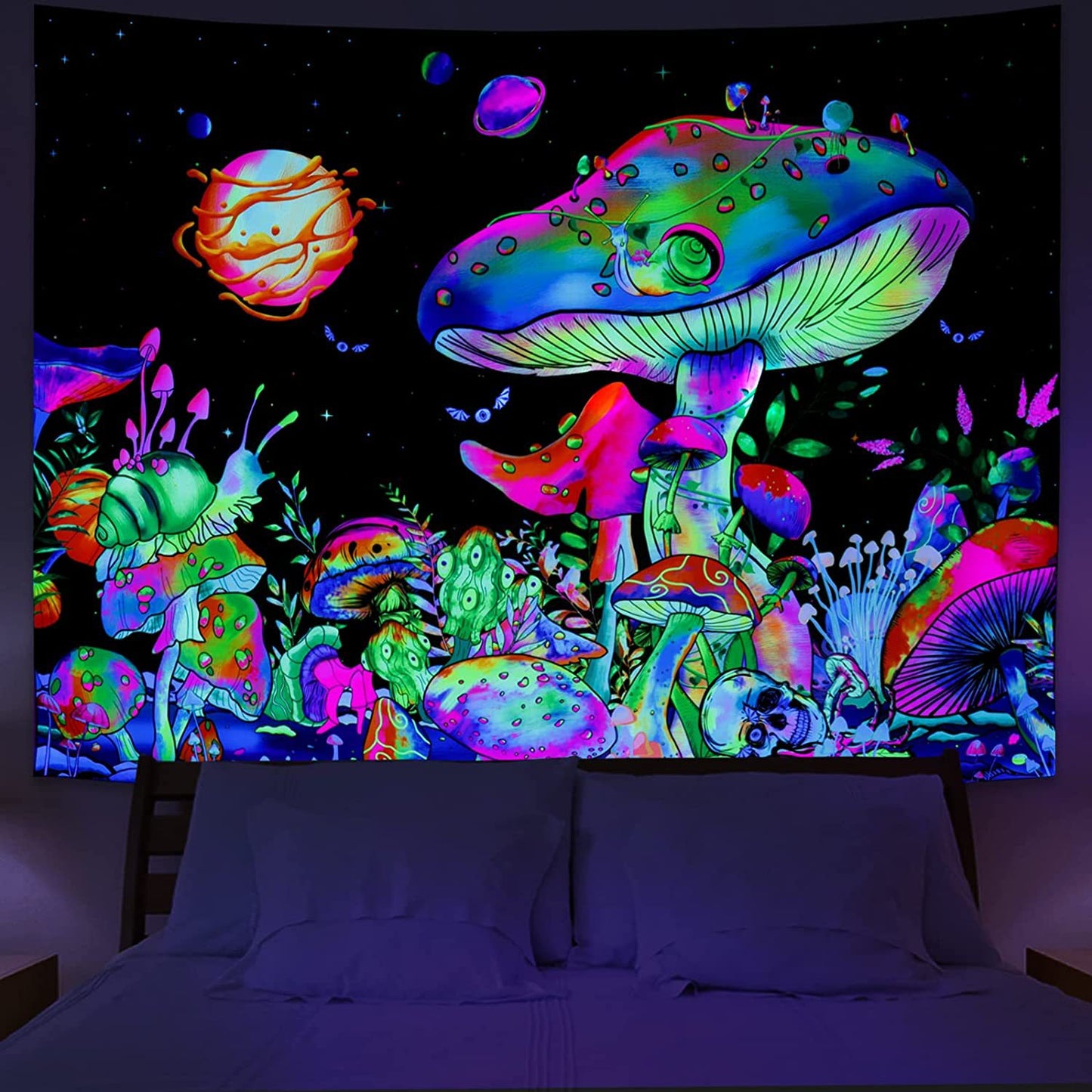 Blacklight Tapestry