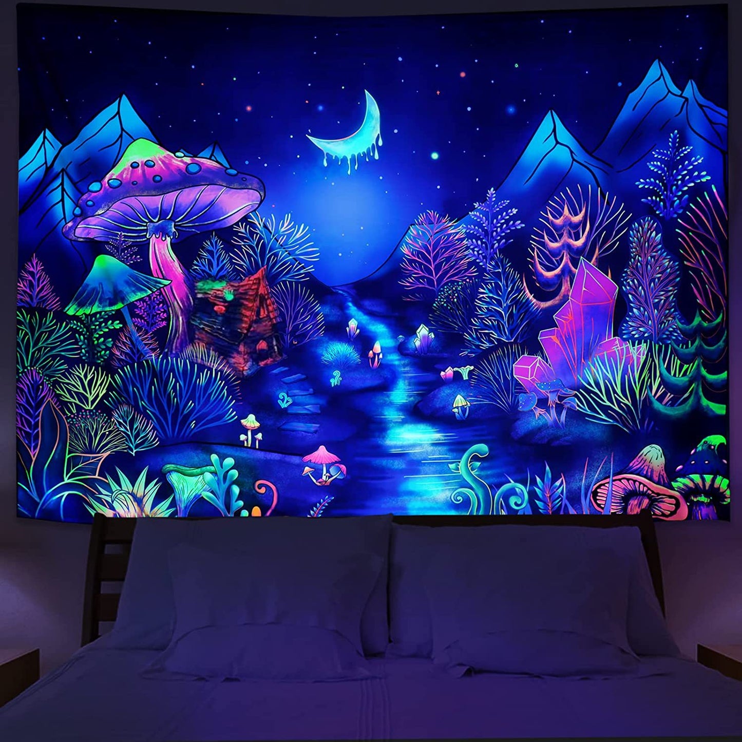 Blacklight Tapestry