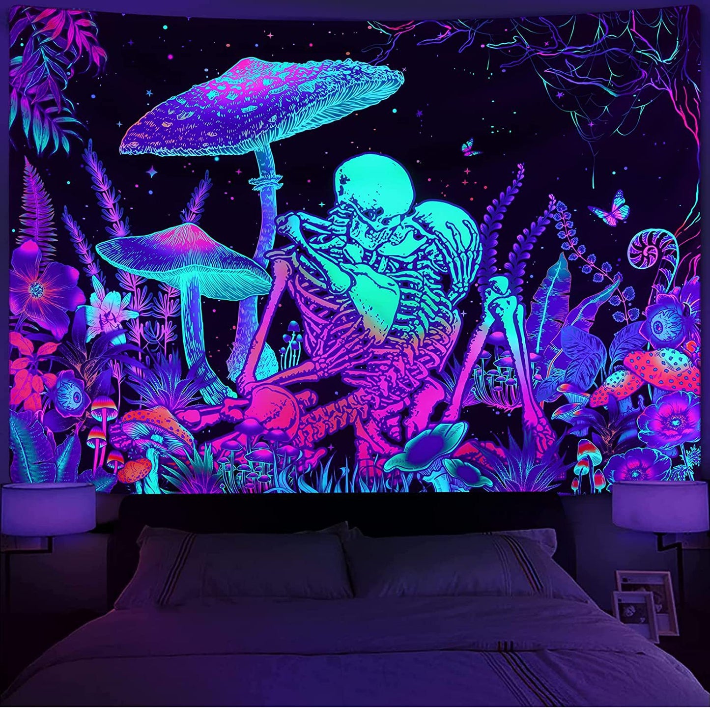 Blacklight Tapestry