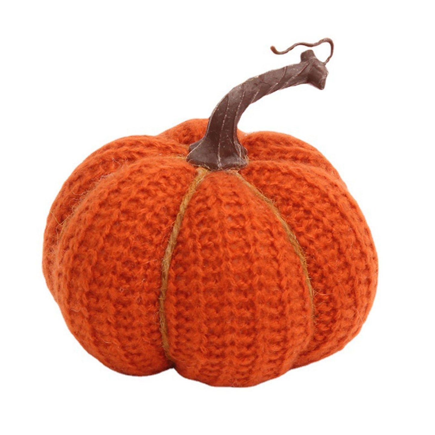 Velvet Pumpkin Decoration