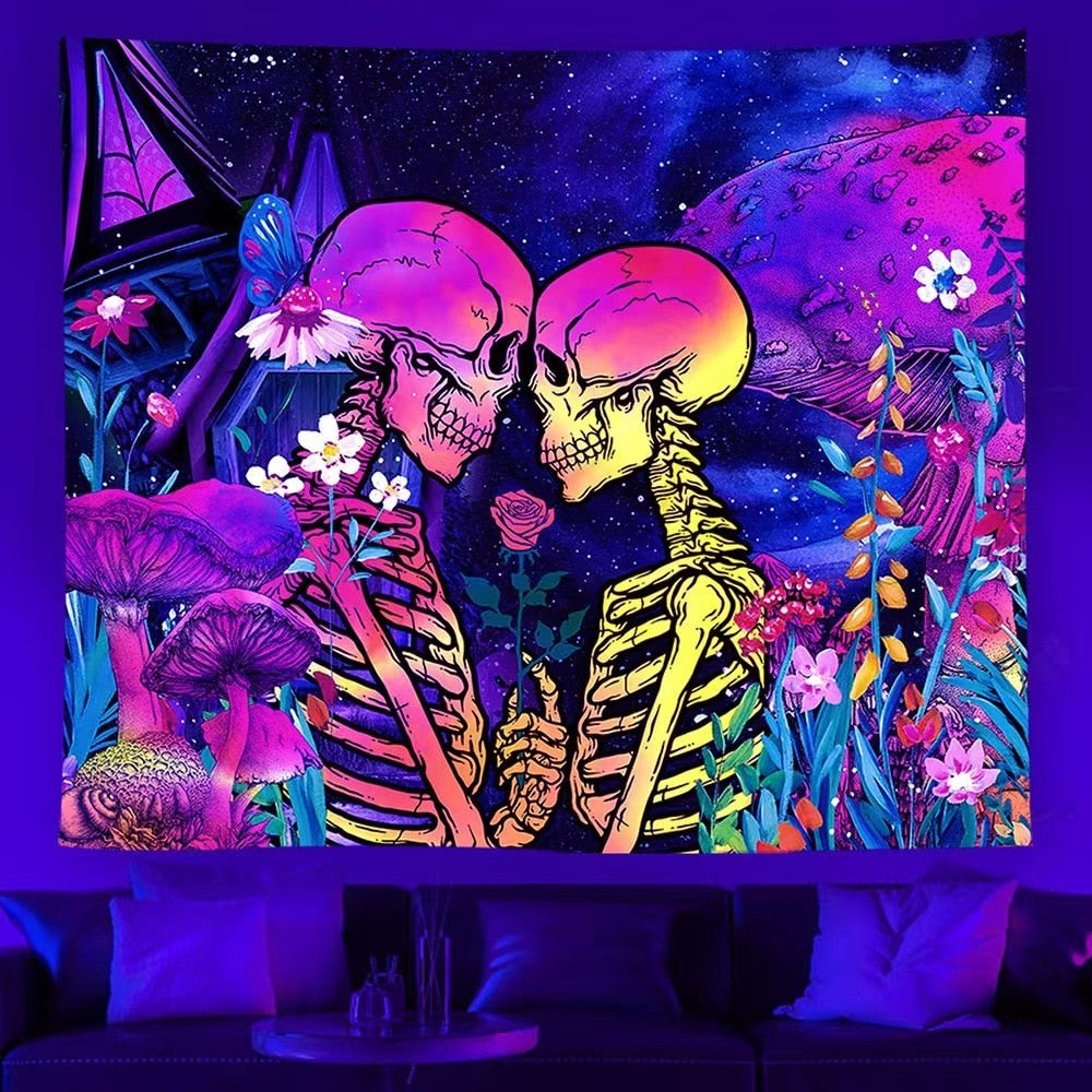 Blacklight Tapestry