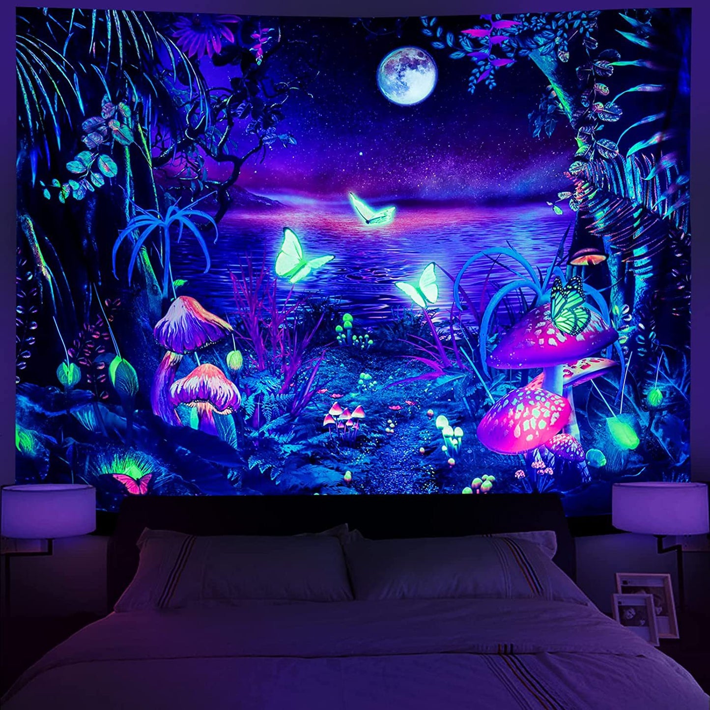 Blacklight Tapestry