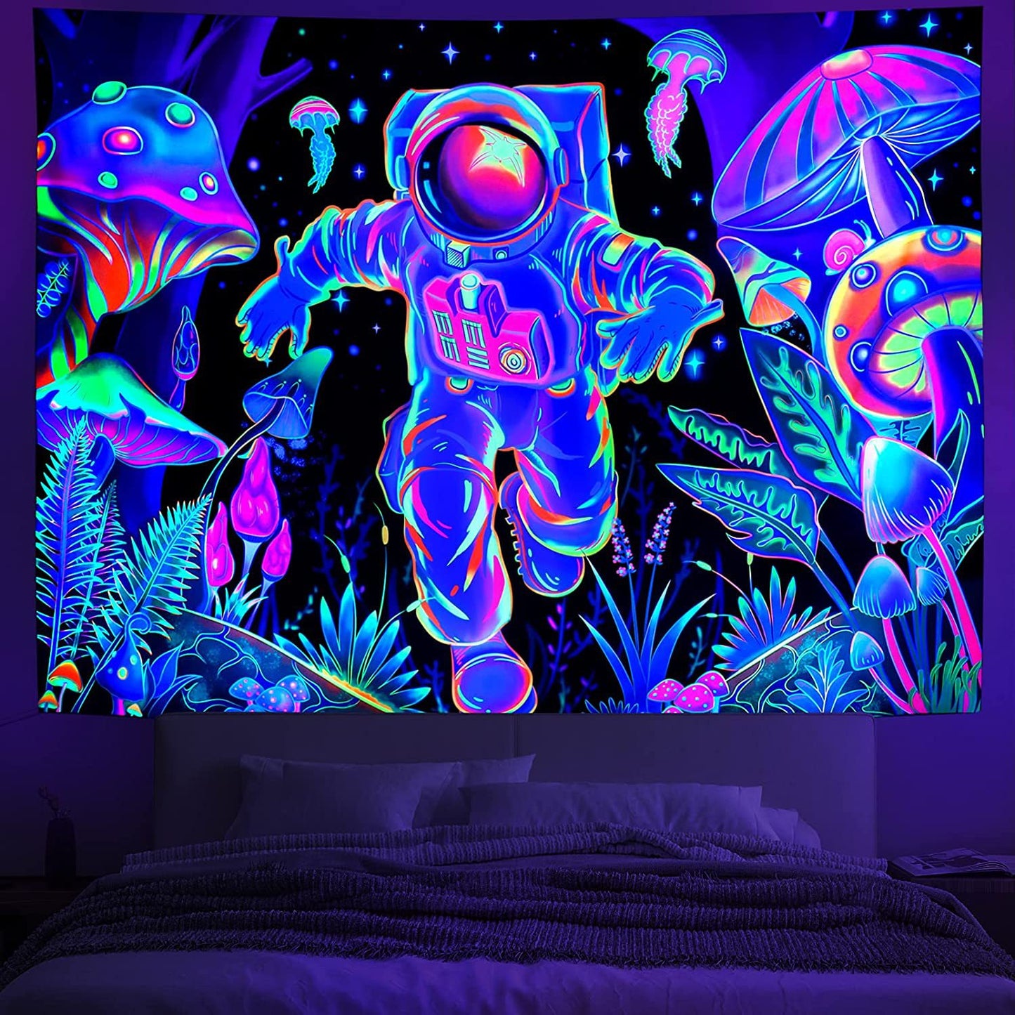 Blacklight Tapestry