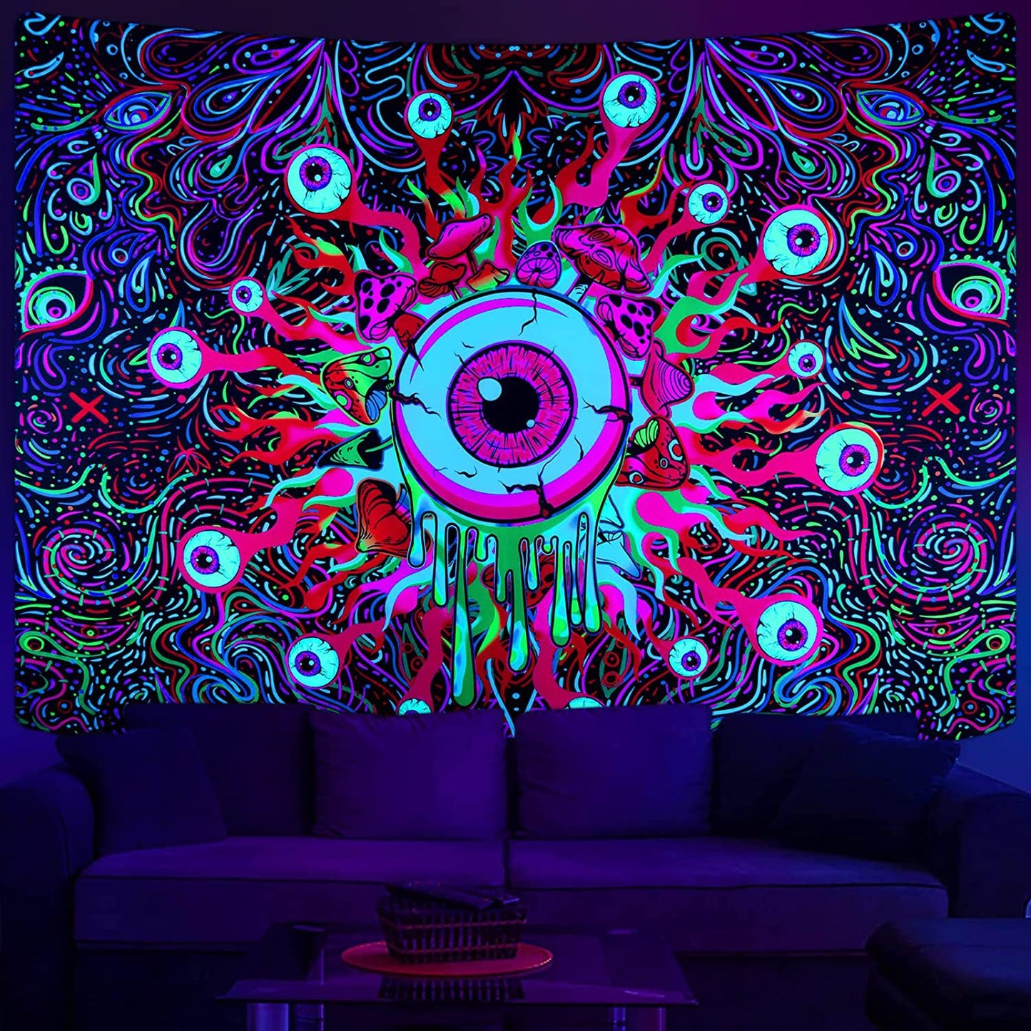 Blacklight Tapestry