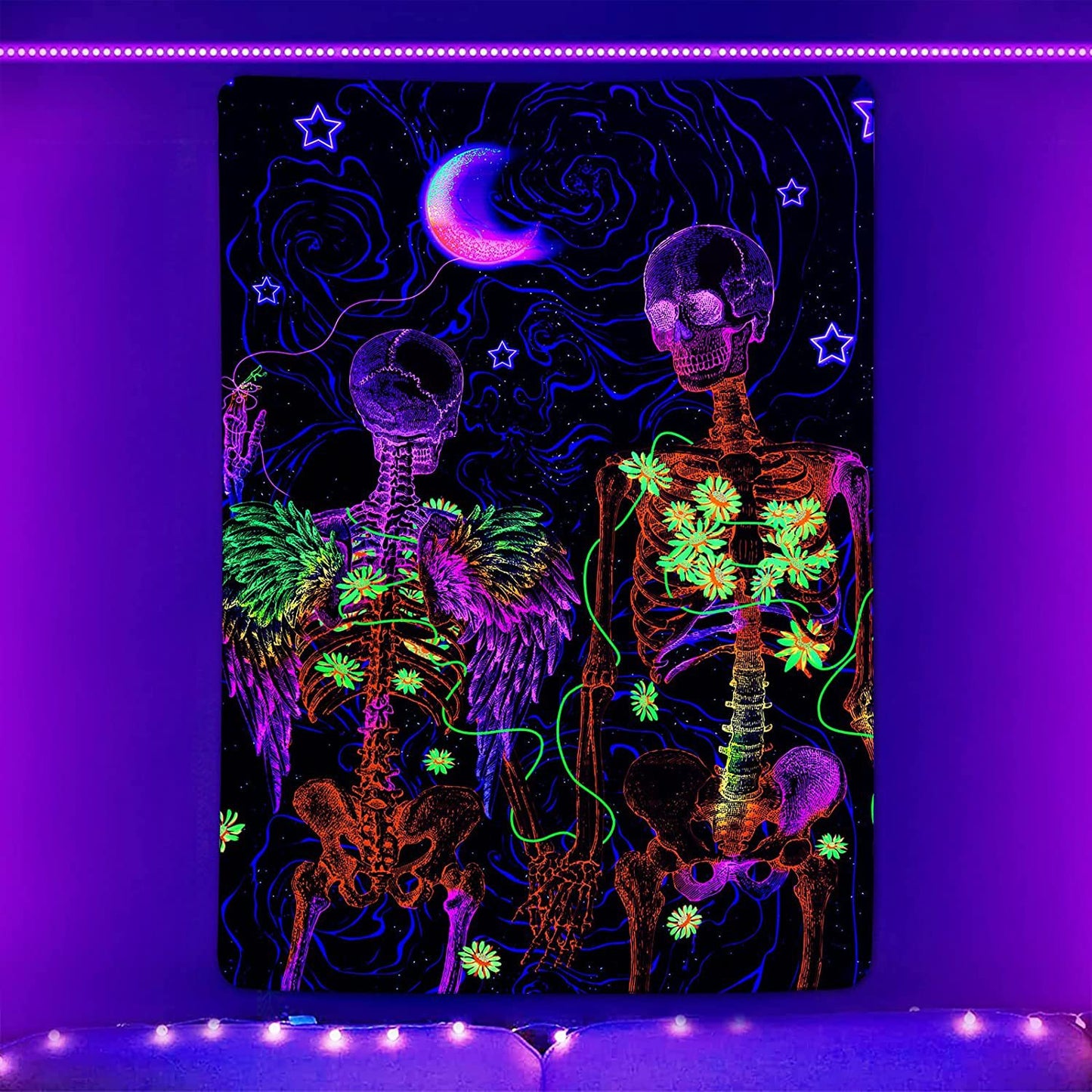 Blacklight Tapestry