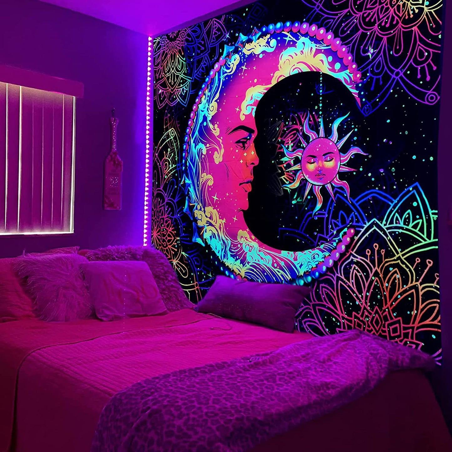 Blacklight Tapestry