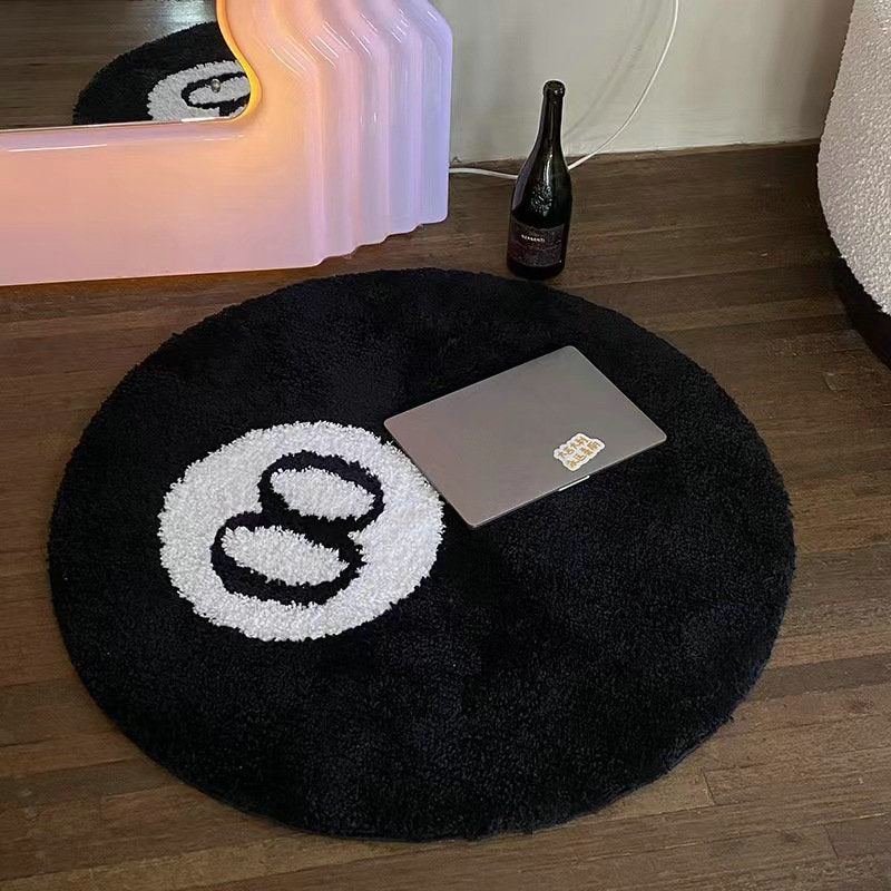 Billiards 8 Ball Rug