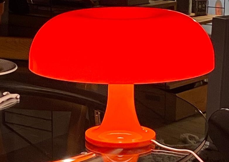 Retro Mushroom Lamp