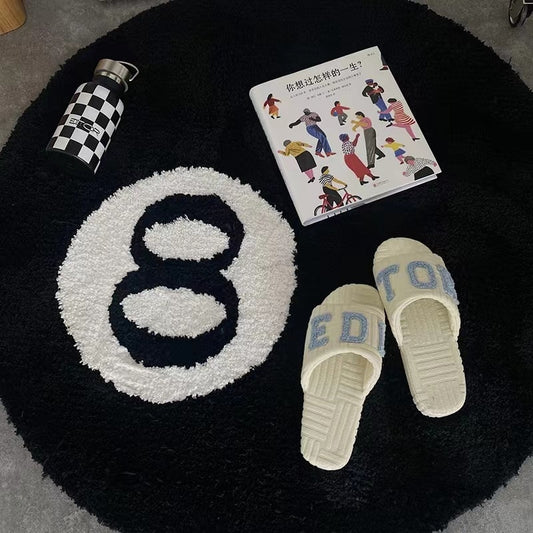 Billiards 8 Ball Rug