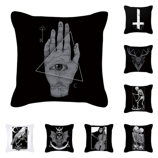 Punk Style Cushion Cover